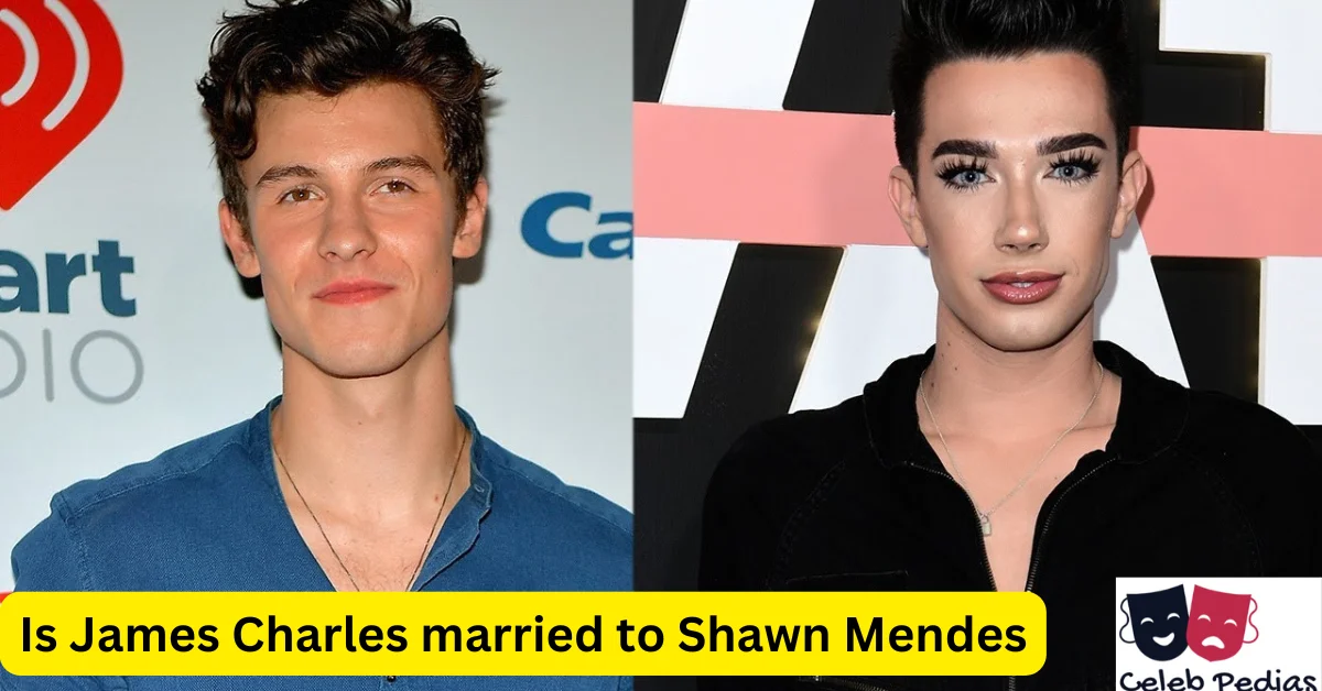 Is James Charles married to Shawn Mendes?